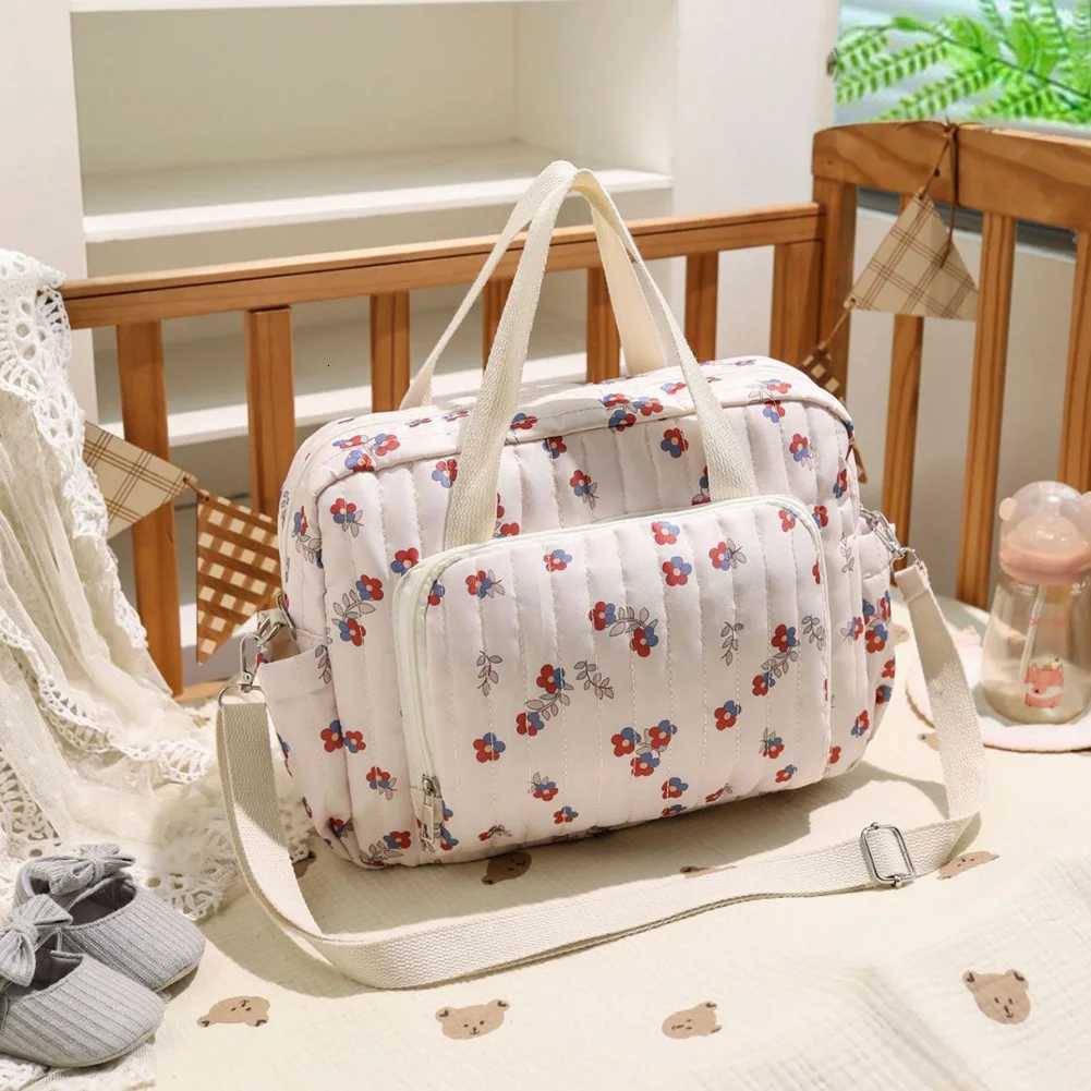 Floral Materni Pack Large Capaci Toiletry Luggage Bag Travel Tote Bag for Labor and DeliveryXJ250928