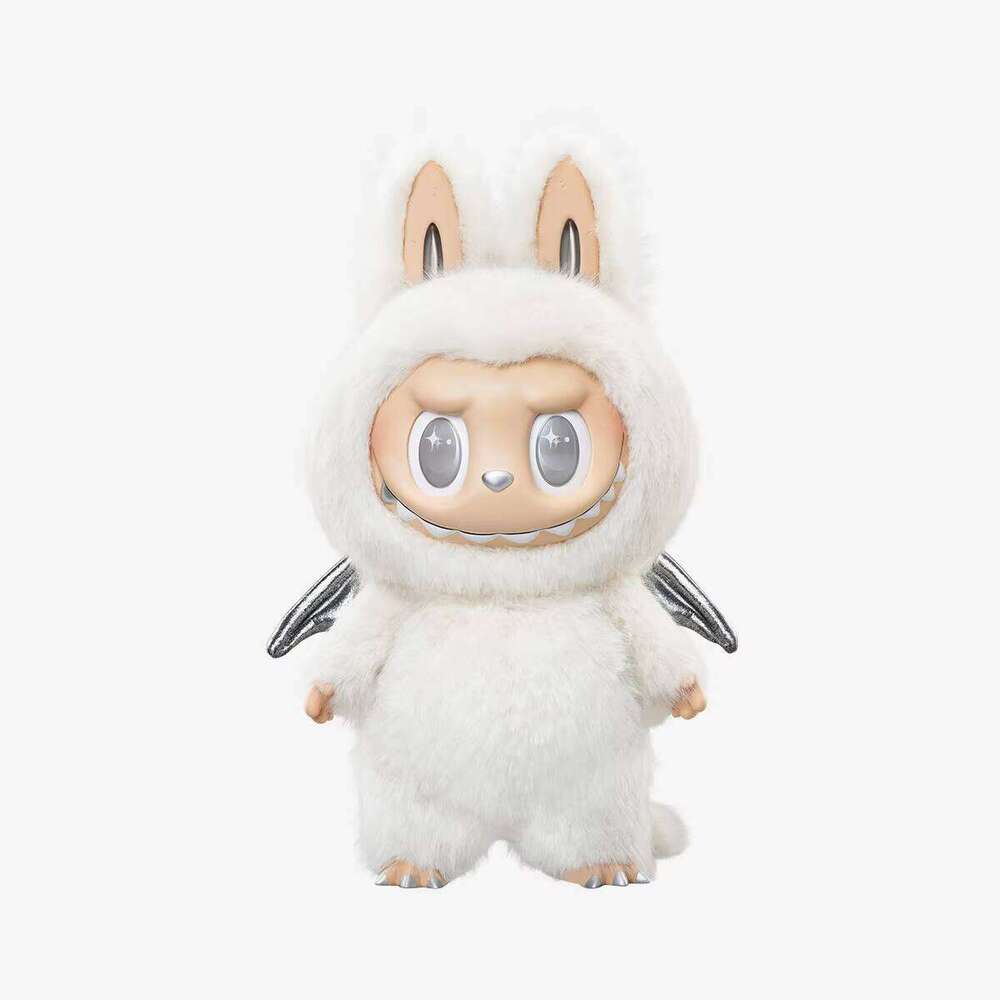 58CM Authentic Monsters Labubu Angel Clouds ZIMOMO I Found You Cute Vinyl Face Doll 58Cm Big Tall Plush Figure Toy L906