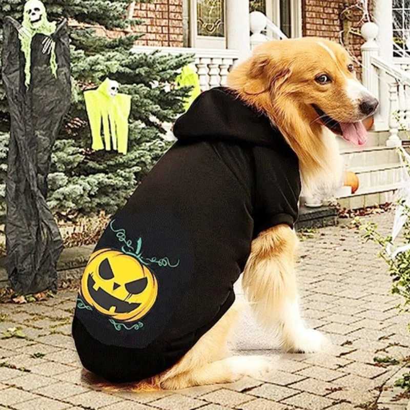 Halloween Dog Clothes Winter Dog Hoodies Pumpkin Pattern Puppy Sweatshirts Warm Soft Cat Hoodies Pet Pullovers Chihuahua et X250928