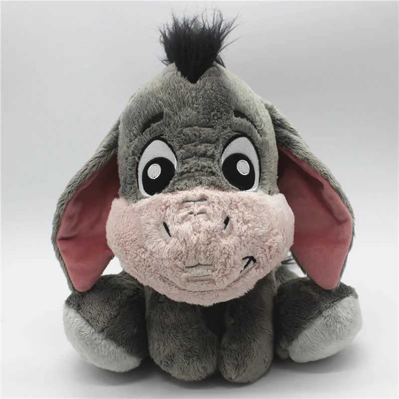 28cm Cute Cartoon Gray Eeyore Donkey Stuff Animal Soft Plush Toy Doll Birthday Children Gift Collection S25928