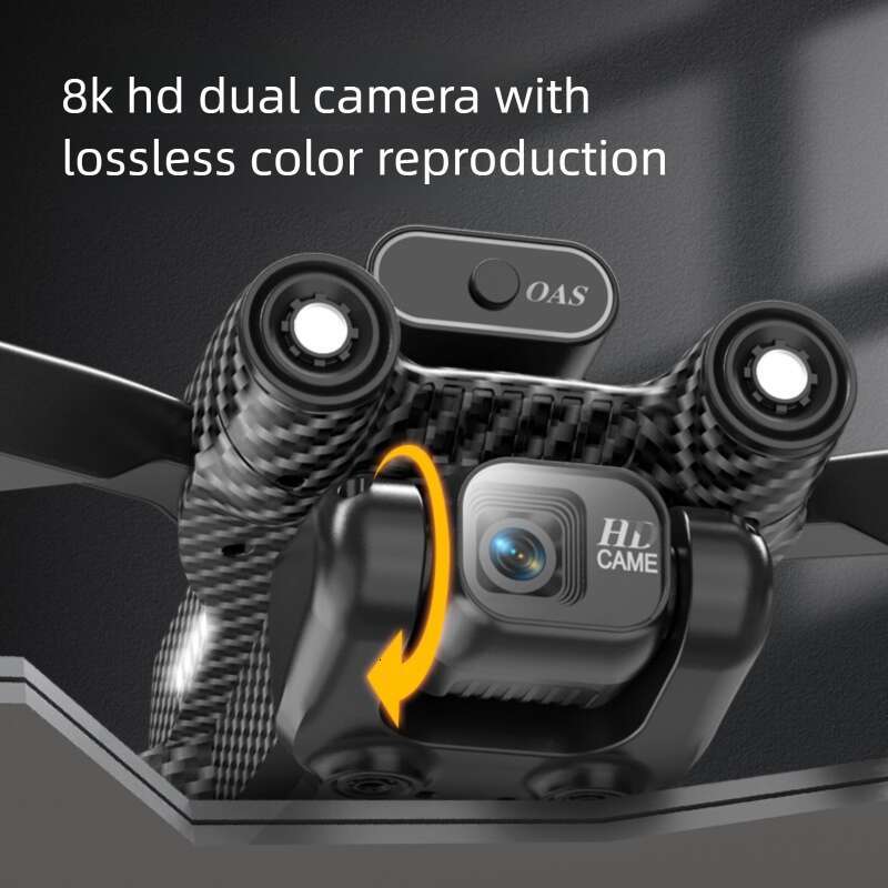 A Brushless Motor Drone HD Aerial Photography Folding Quadcopter Optical Flow Obstacle Avoidance Remote Control Aircraft