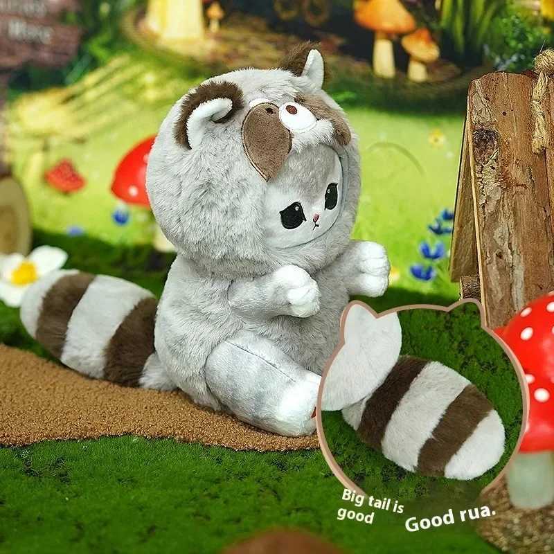 Original Mofusand Long Tailed Animals Series Plush Doll Cute Shark Cat Soft Doll Kawaii Stuffed Plushie Toy Gift For KidsXJ250928