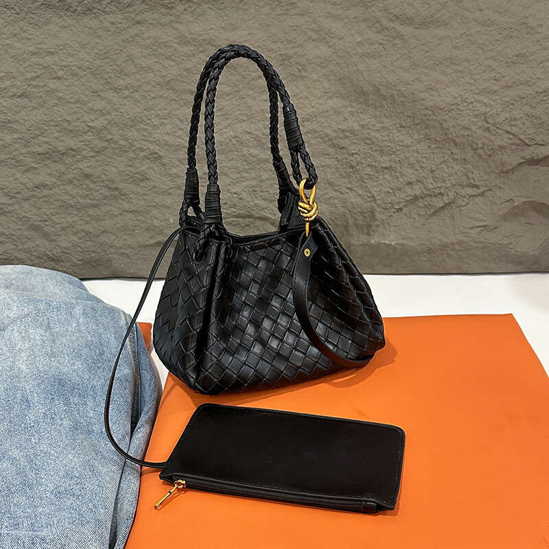 designer bag Luxury bag Woven Handheld Basket Bucket Parachute B Brand Same Style Women's Single Shoulder Crossbody Lucky Bag