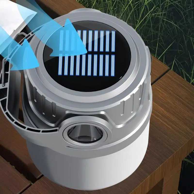 Camping Solar Lights Outdoor Tent Light Foldable Picnic Lantern 4 Speed Adjustable Lamp Flashlight Rechargeable LED Camp Lantern C250928