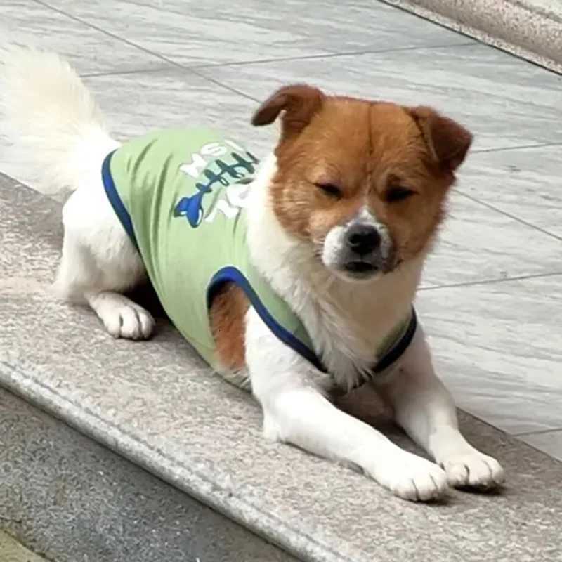 Summer Cotton Pet Vest for Small Dogs Cats Letter Print Dog Tshirts Puppy Clothing X250928