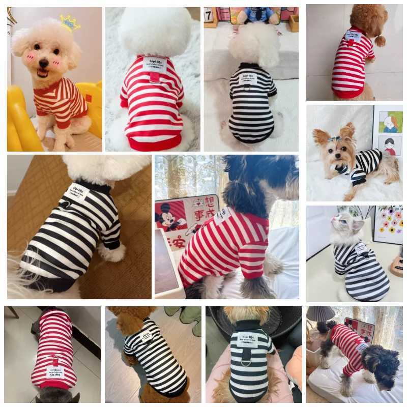 Dog Clothes for Small Dogs Striped Hoodies Autumn Winter et Pet Pullover Dog Wram Coat Chihuahua Yorkie Puppy Sweatshirt X250928