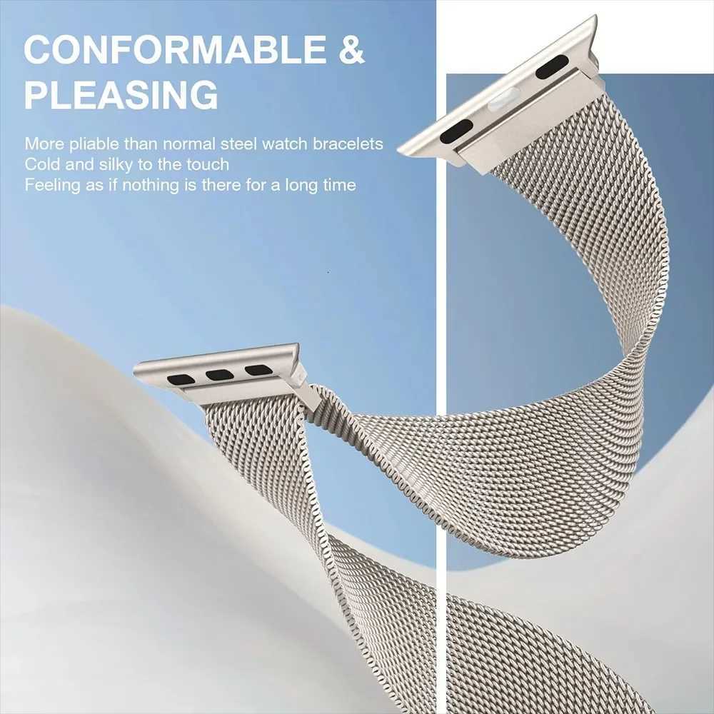 Metal Band for Apple Watch Strap 49mm 46mm 42mm 45mm 44mm 41mm 40mm Milanese Loop Bracelet for iWatch 11 10 9 8 7 6 5 4 SE Ultra W250928