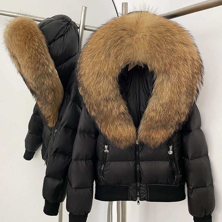 Warm Womens Padded Winter Coat - Fashionable Mountaineering Jacket with Durable Duck Down Insulation