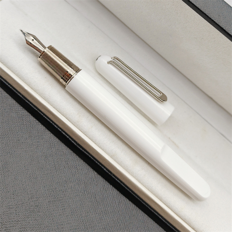 2026 New Wholesale M Series Rollerball Pen Magnetic Close Cap Black/Blue Resin High Quality Luxury Stationery Office School Writing Pens For