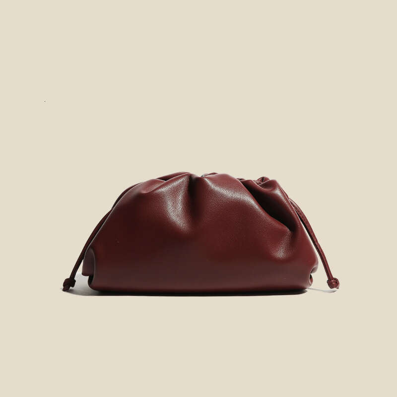 designer bag Luxury bag Genuine Leather Handbag New Style Cloud Fresh Dumpling Versatile Shoulder Crossbody Women's Niche Bag