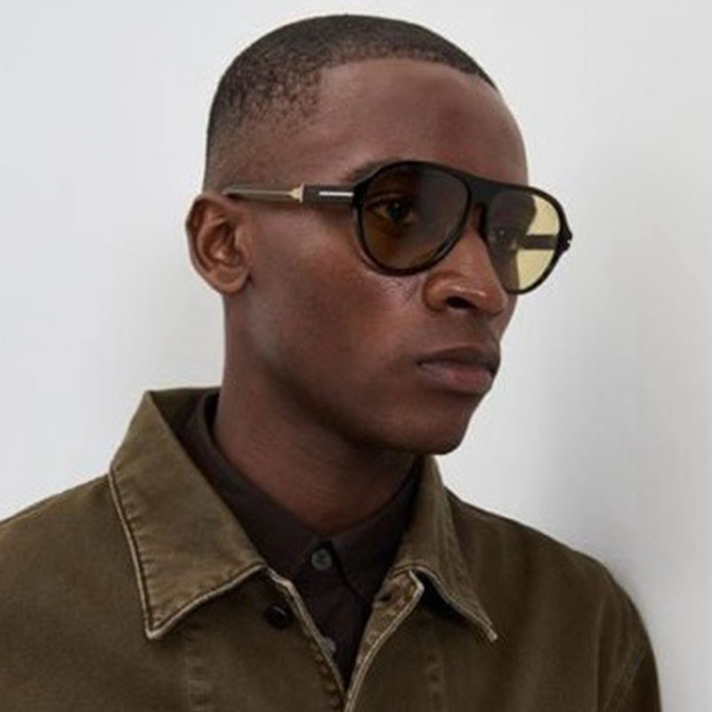 26ss Men Business QUINCY SUNGLASSES Designer Pilot Acetate Frame Women Outdoor Leisure Style Travel Holiday Sunglasses FT1080