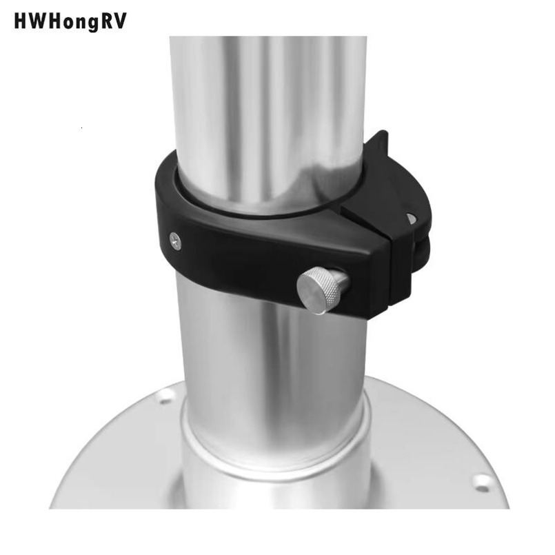 HWHongRV Pneumatic Adjustable Table Seat Bracket, Suitable for RV Caravan Yacht Family 3-Level Height Adjustment