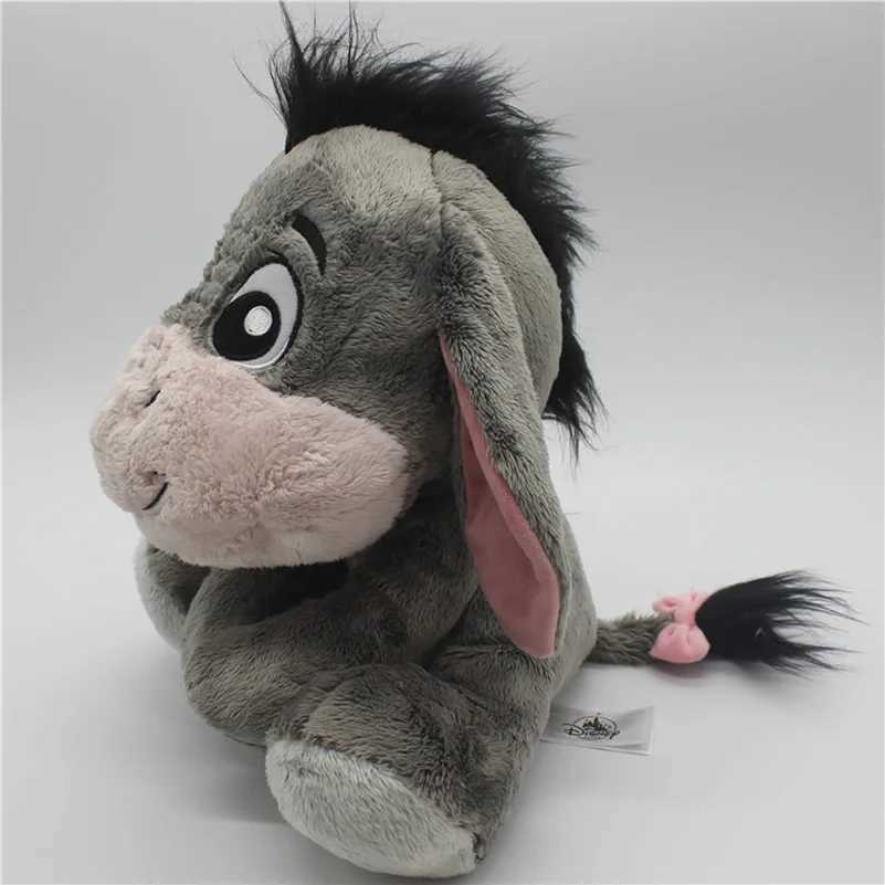 28cm Cute Cartoon Gray Eeyore Donkey Stuff Animal Soft Plush Toy Doll Birthday Children Gift Collection S25928