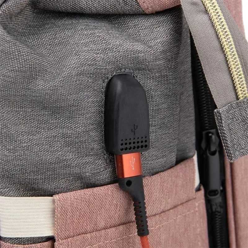 Mommy Bag Lightweight Portable Folding Crib Bed Largecapaci Travel Materni Bags Baby Backpack Female Mommy Outting Bag GiftXJ250928