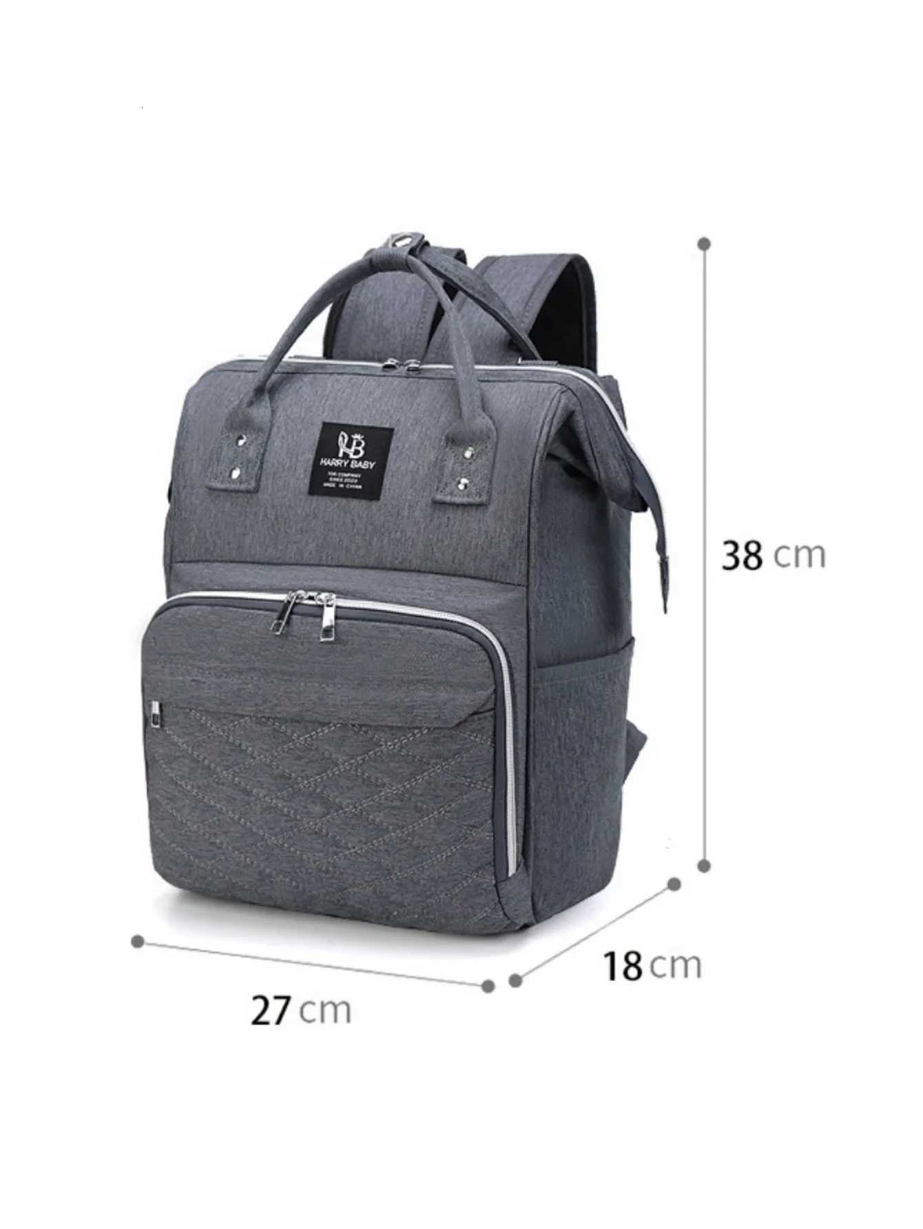 Mommy Diaper Bags Baby Stroller Hanging Bag Mother Large Capaci Nappy Backpacks with Changing Mat Convenient Baby Nursing BagsXJ250928
