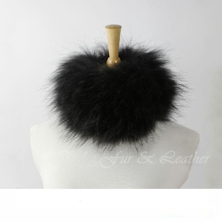 Fox Fur Scarf Fur Headband Women Winter Ring Fox Fur Scarves Neck Warmer Good Elastic 100% Natural Fur Mufflers 250808