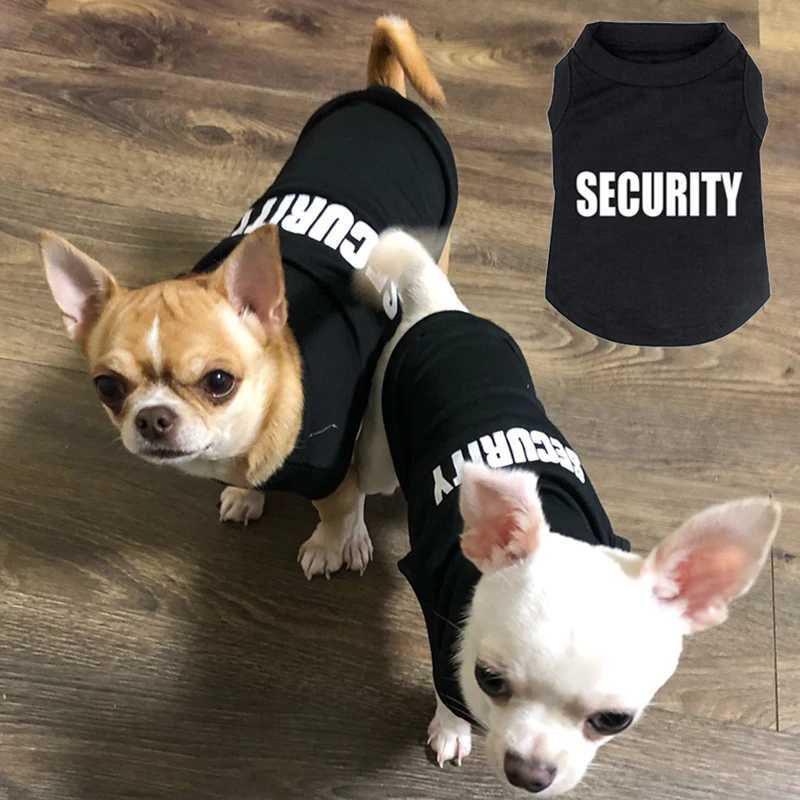 Security Clothing for Dogs Summer Pet Clothes Vest for Small Dogs Chihuahua Yorkshire Puppy Cats Low Price Pets Tshirt Costume X250928