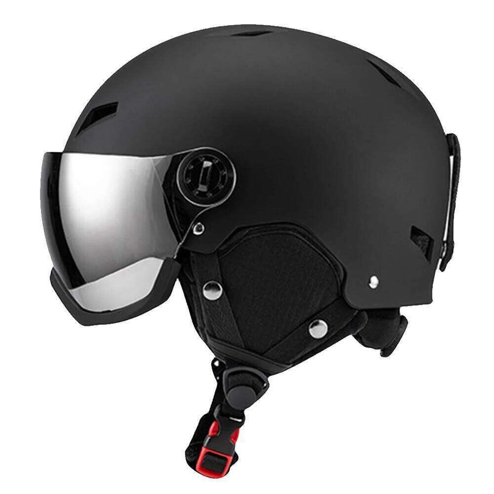 Winter Ski With Goggles Bike Protective ABS Shell Outdoor Sports Safety Integrated Helmet For Snowboard Skating