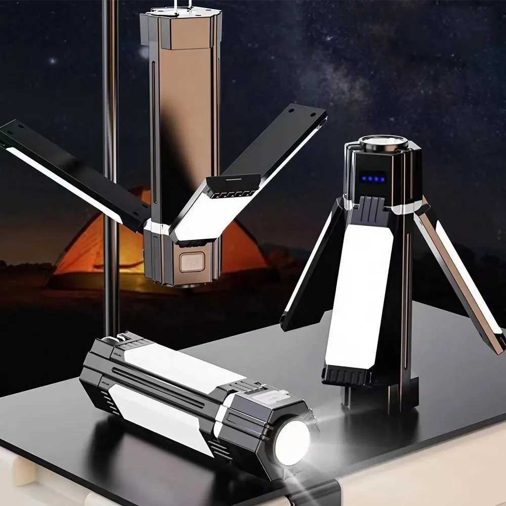 Ultralong Battery Life Multifunctional Outdoor Camping Lamp Tent Light with Illumination Charging SOS and More C250928