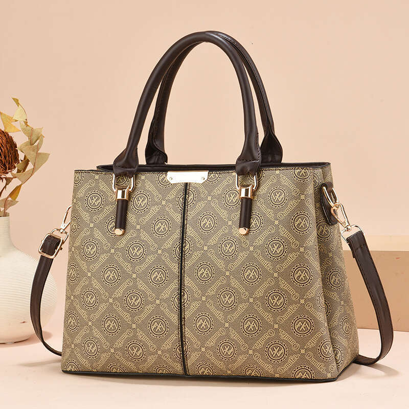 2025 New Fashion Handbag Korean Style Textured Single Shoulder Printed Crossbody Bag for Women