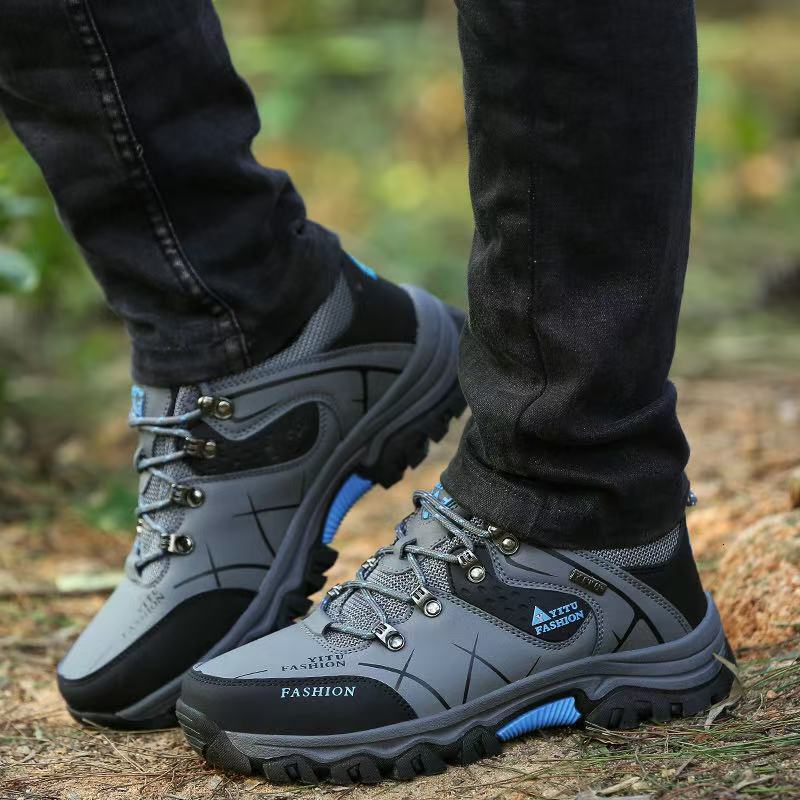 Designer Outdoor Hiking Boots Luxury Shoes Sports Shoes Men's Winter High Heels Waterproof EVA Cotton Fabric Fashionable And Suitable For Both Me