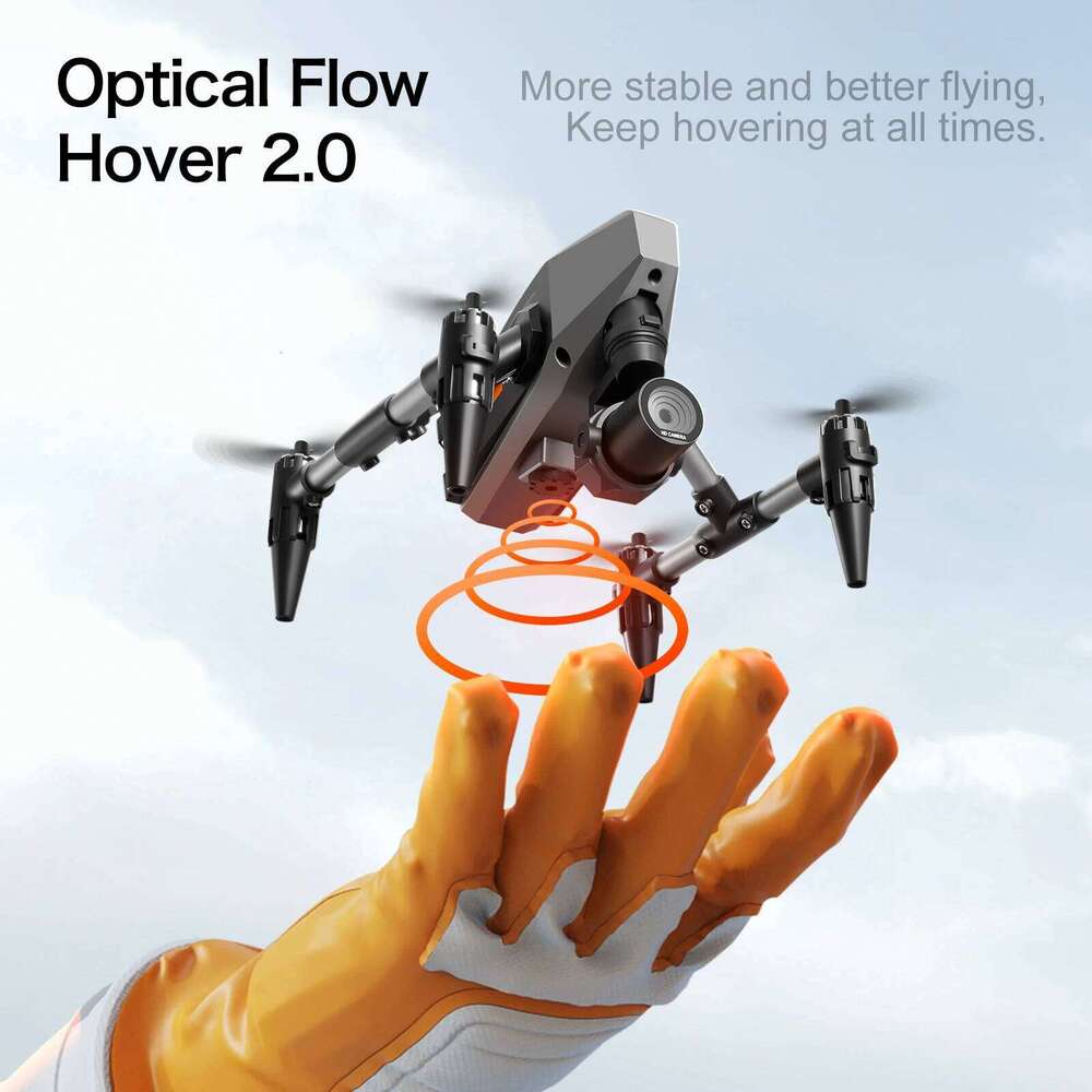 Xd1 Pro Mini Drone 4K 8K Dual Camera WIFI Alloy Anti-Drop Optical Flow Positioning Quadcopter Remote Control Gift RC Toy