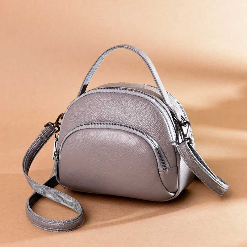 Fashion High Quality Genuine Leather Woman Messenger Bags Luxury Cowhide Handbags Womens Bags Designer Women Shoulder Tote bags Z250928