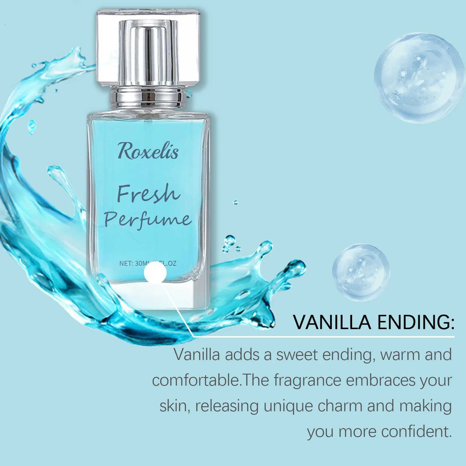 Roxelis 30ml Amber Woody Perfume For Dating Glamour Lasting Romantic Light Fragrance Charm Flirting Seduction Scent Perfume M250928