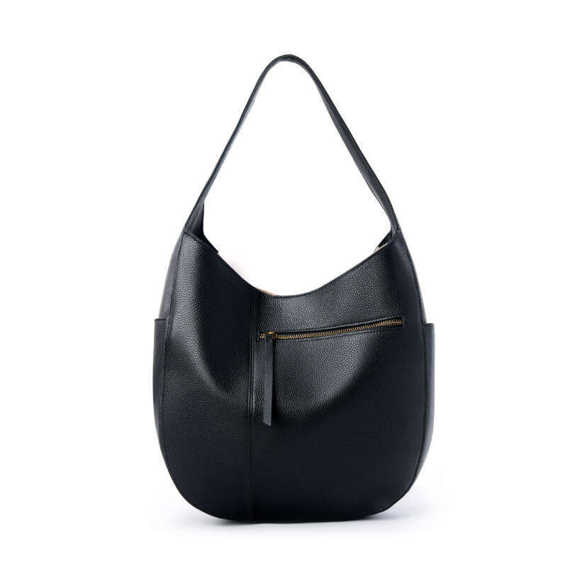 Luxury bag High Quality Top Layer Cowhide Tote Premium Simple Large Capacity Genuine Leather Commuter Crescent Bag Single Shoulder Handbag for Women