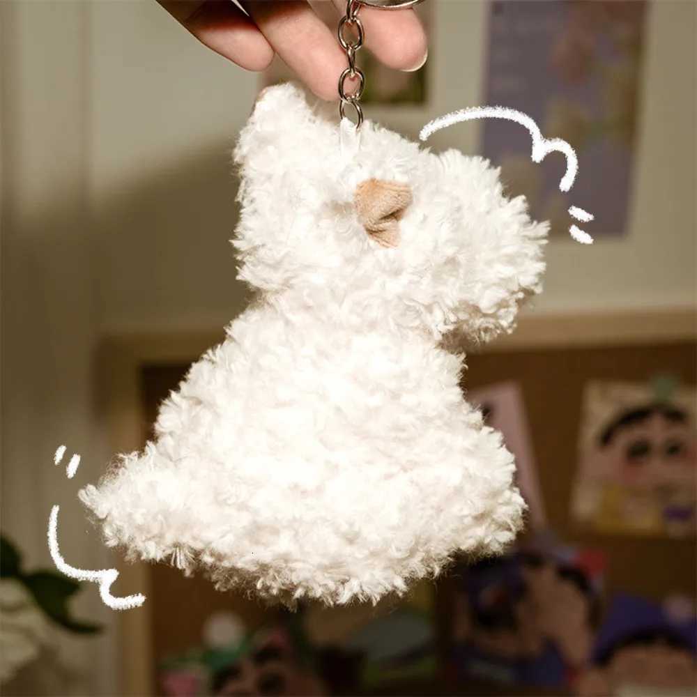 Plush Pendant Cute West Highlands Plush Puppy Doll Cartoon Pendant Doll Keychain Bag Pendant Kids Gifts KawaiiXJ250928