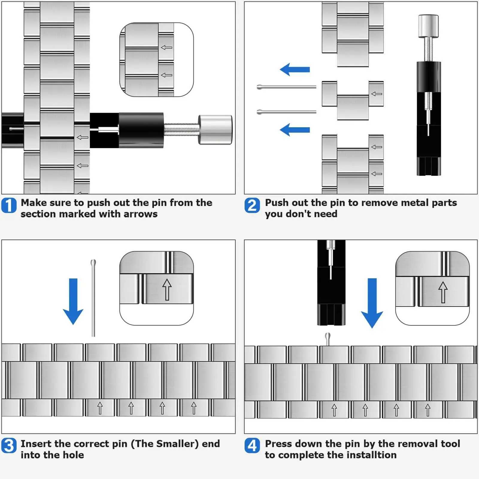 Metal Band for Samsung Galaxy Watch 8 40mm 44mm 8 Classic 46mm Stainless Steel Strap for Galaxy Watch 7 Ultra 2025 47mm Bracelet W250928