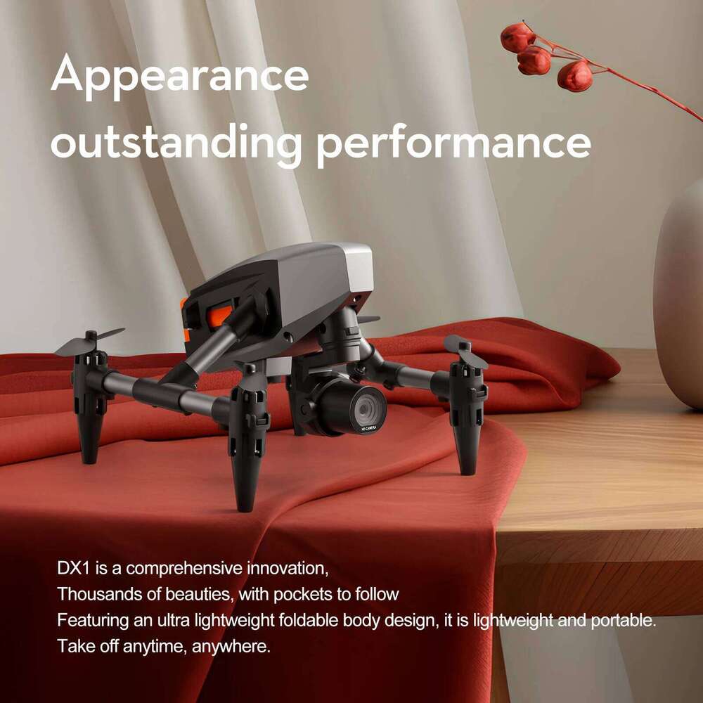 Xd1 Pro Mini Drone 4K 8K Dual Camera WIFI Alloy Anti-Drop Optical Flow Positioning Quadcopter Remote Control Gift RC Toy