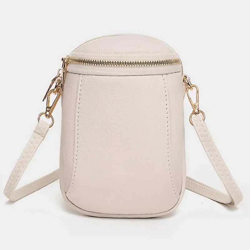 Genuine Leather Mobile Phone Bag New Mini Crossbody Texture Top Layer Cowhide Shoulder Bag for Women Fashion High Quality Soft Z250928