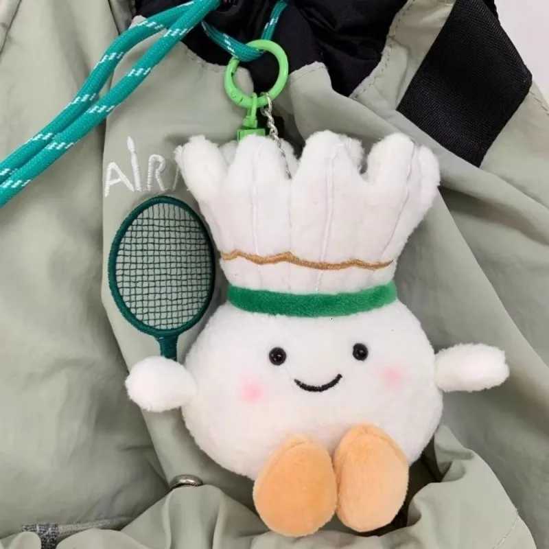 Creative Badminton Plush Doll Keychain Backpack Pendant Doll GiftXJ250928