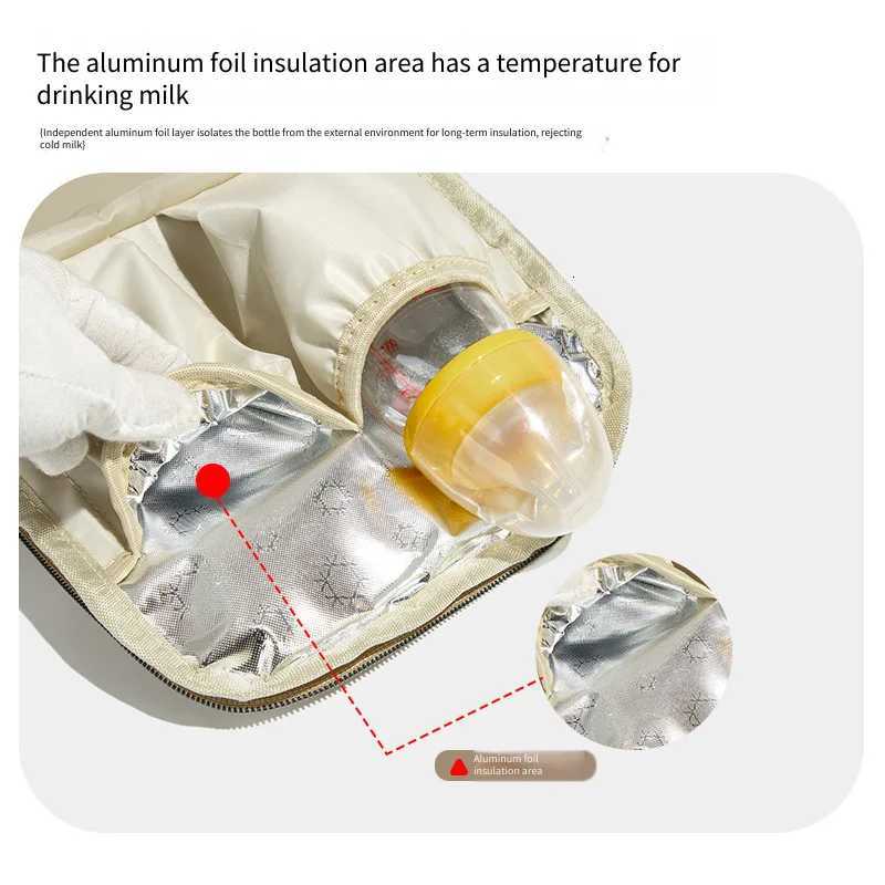 Large Capaci Fashion Mommy Bag Materni Nappy Diaper Bags Travel Backpack Nursing Bag for Baby Care Womens BagXJ250928