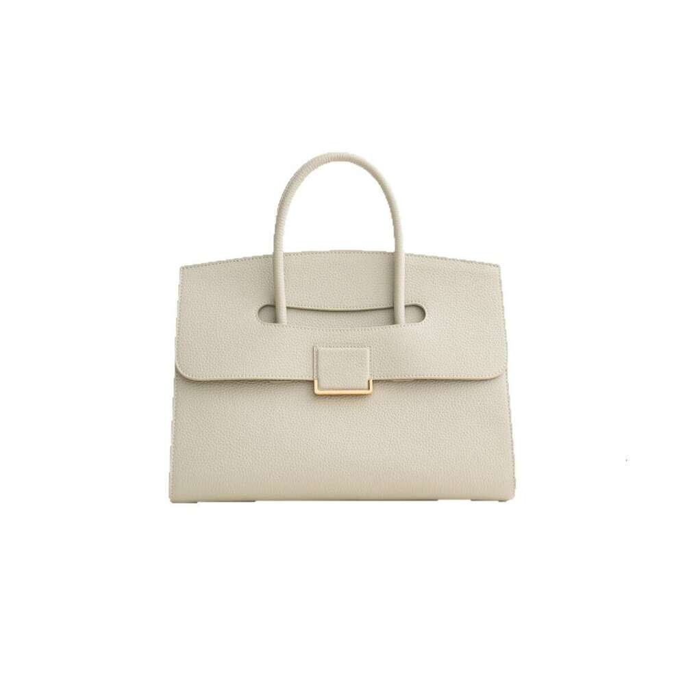 designer bag Luxury bag Collection Briefcase High-End Commuter Niche Tote Bag Top Layer Cowhide Women's Large Capacity Handbag