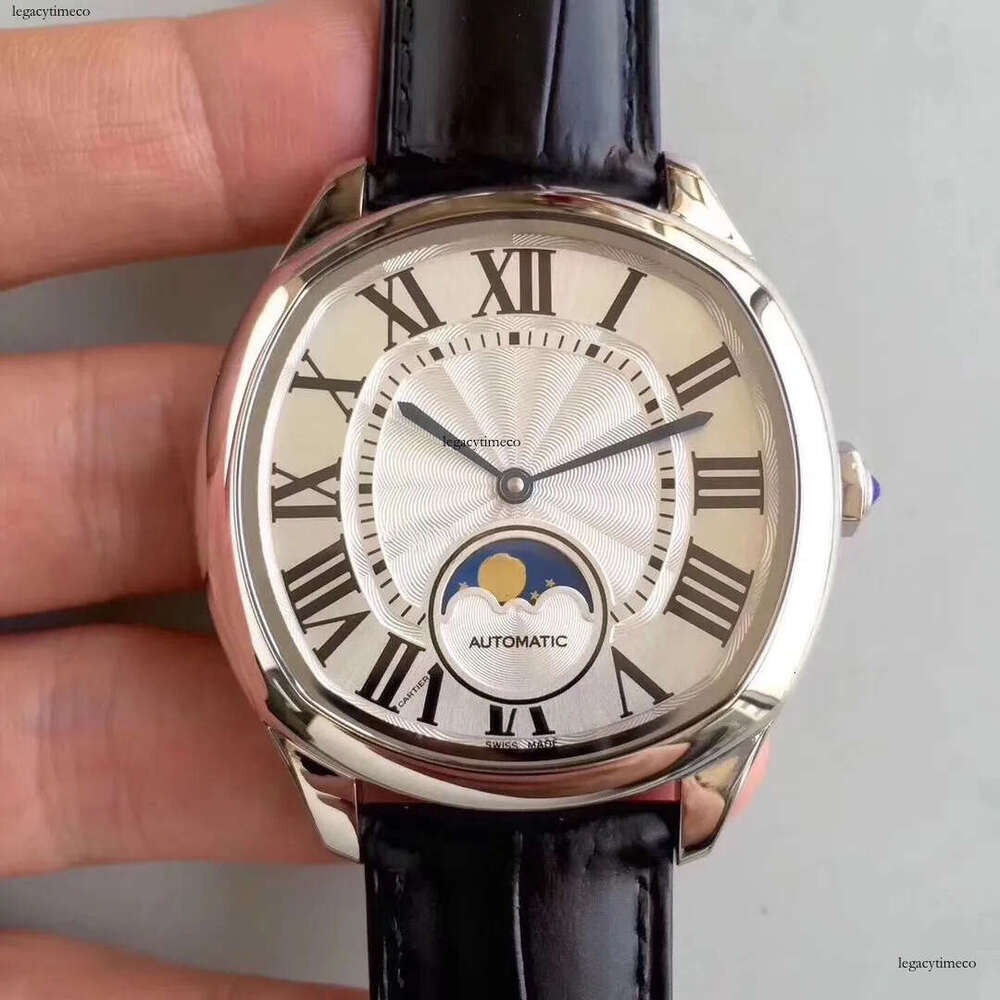 Drive De WGNM0008 mens 41mm Automatic mechanical watch is made of high-quality stainless steel sapphire lenses deep waterproof and fashionable gifts