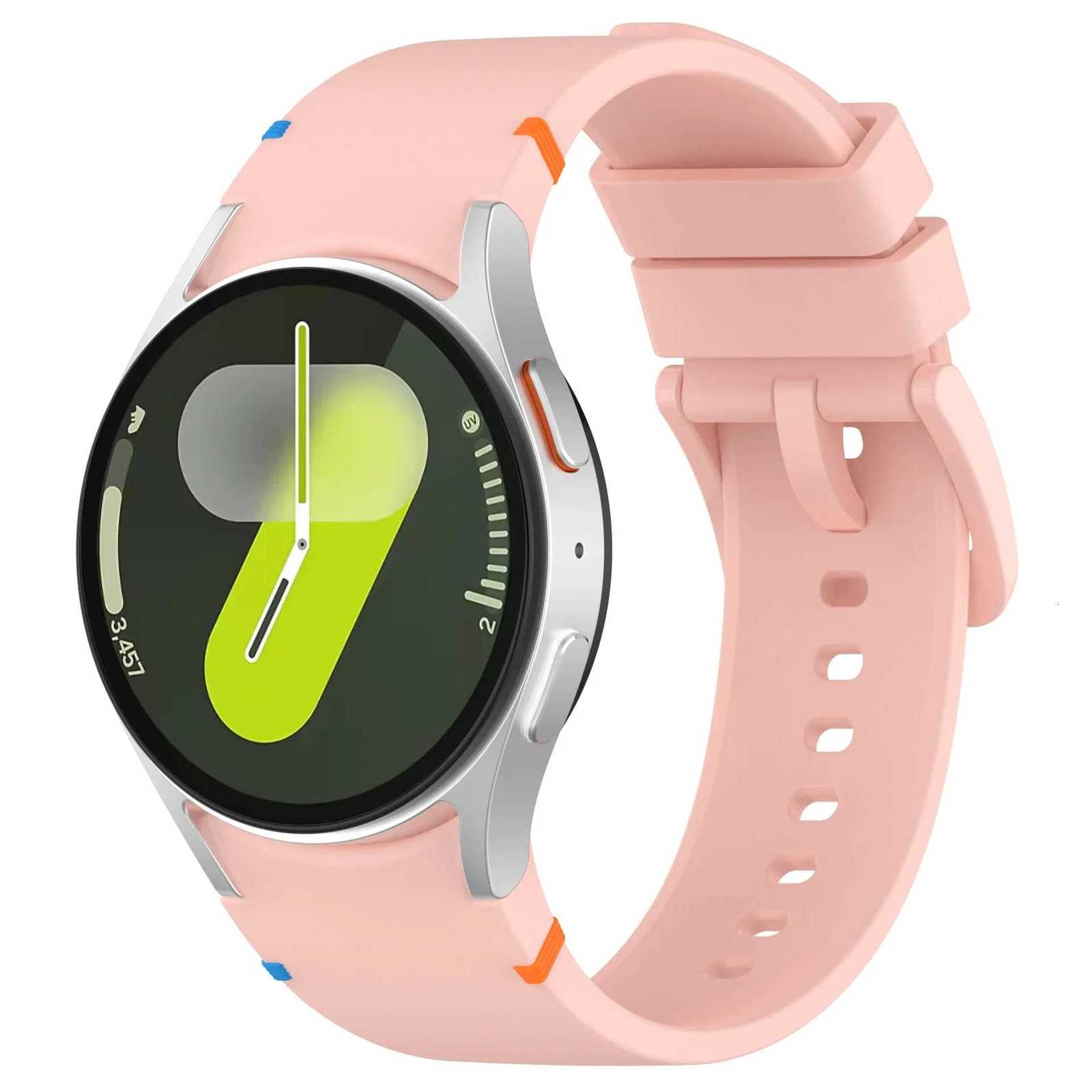 Silicone Strap for Samsung Galaxy Watch7 6 5 4 44mm 40mm Sports Watches Instead of Bracelets for 64 Classic 47mm 46mm 43mm 42mm W250928