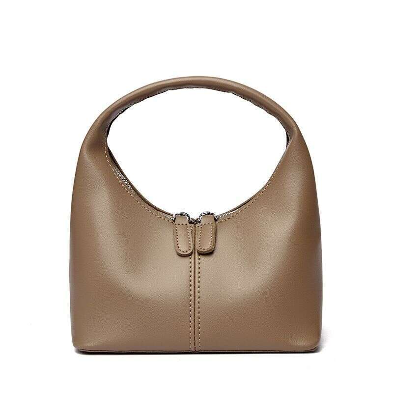 Women's Stylish Hobo Shoulder Bag - Soft PU Leather Small Handbag With Zipper Closure, Multiple Pockets, Lightweight & Versatile For Daily Use