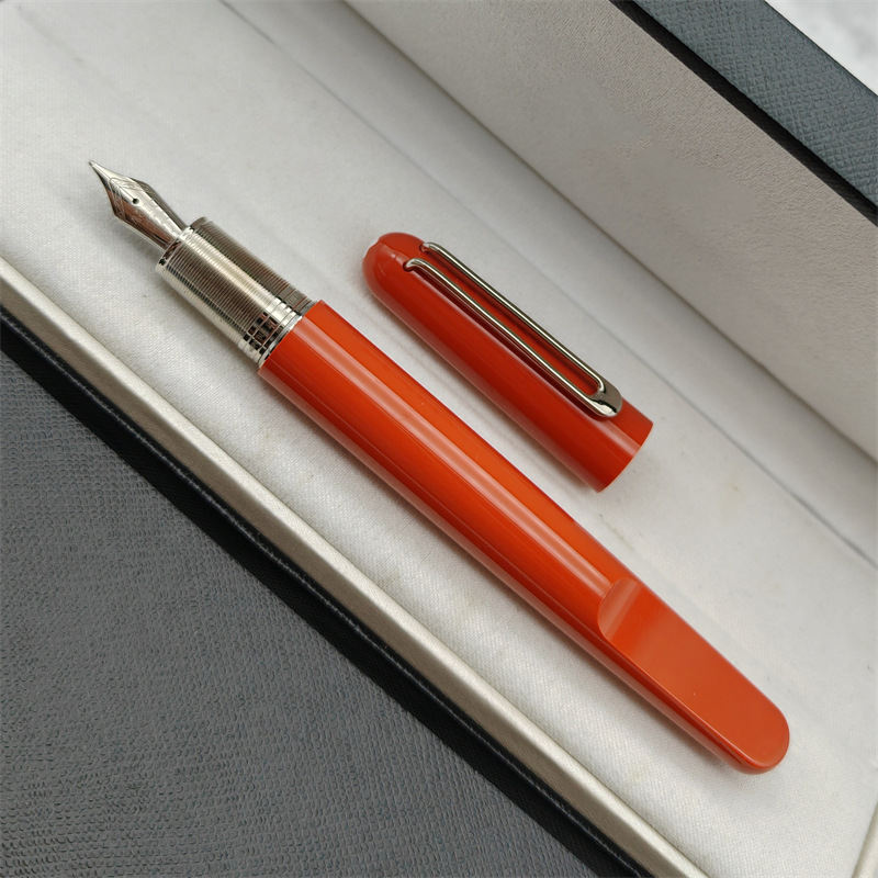 2026 New Wholesale M Series Rollerball Pen Magnetic Close Cap Black/Blue Resin High Quality Luxury Stationery Office School Writing Pens For