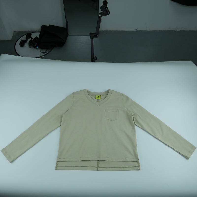 Men's Early Autumn Long-Sleeved Base Layer Top, Pure Cotton, Versatile V-Neck Sweatshirt, Skin-Friendly Inner Layer, Pattern Can be Customized-01