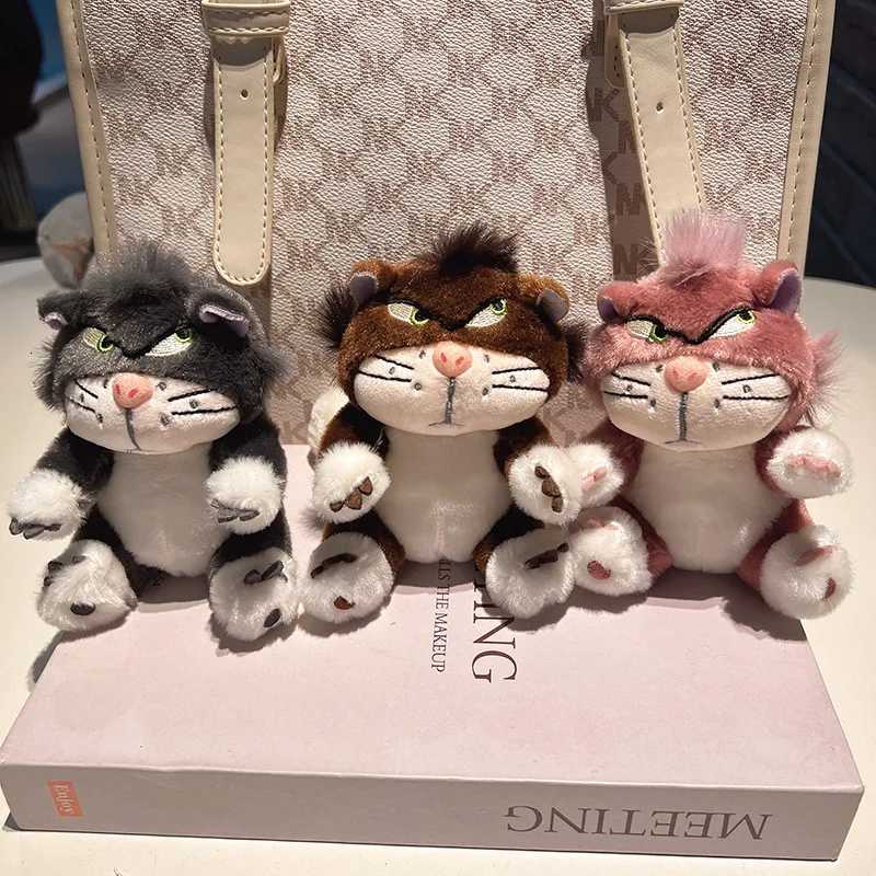 Kawaii Toys Lucifer Cat Plush Keychain for Women Bag Pendant Cute Plush Stuffed Toys Kids Backpack Children Birthday GiftXJ250928