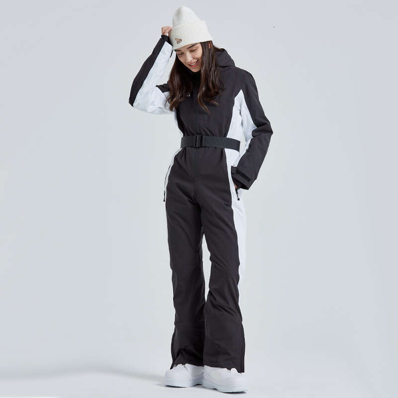 Men Women One-Piece Ski Jumpsuit Outdoor Sports Snowboard Jacket Warm Jump Suit Waterproof Winter Clothes Overalls