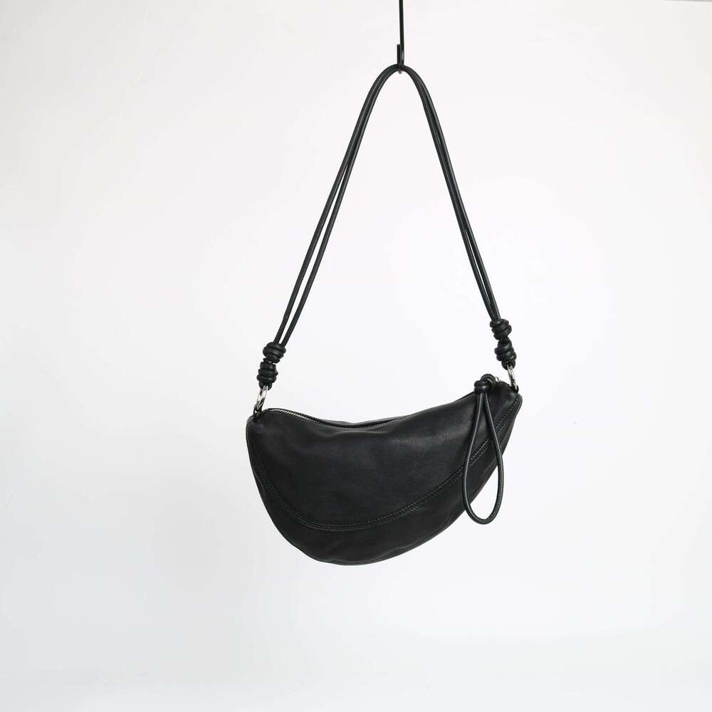 designer bag Luxury bag Soft Sheepskin Crescent for Women New Genuine Leather Casual Crossbody Dumpling Versatile Shoulder Bag