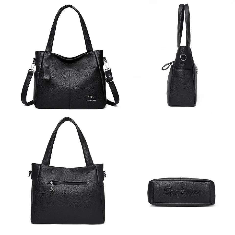 Genuine Brand Soft Leather Hand Bag Handbags Designer Female Shoulder Crossbody Tote Bags for Women Sac