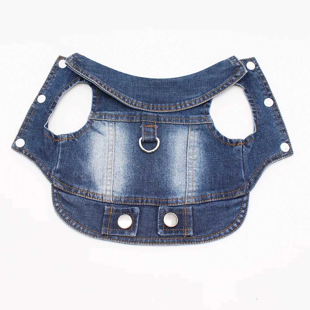 2024 New Thin Pet Dog Jeans et Puppy Denim Clothes with Dog Leash Traction Buckle Cool Harness Vest for Small Medium Dogs X250928