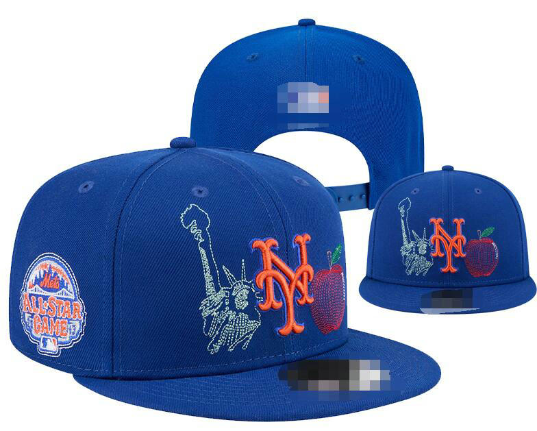 2025 fashion Mets Basketball Snapback World Series Baseball Snapbacks Champions Snap Back Hats Womens Mens Flat Caps Strapback Hip Hop Cap Sports Hat t6