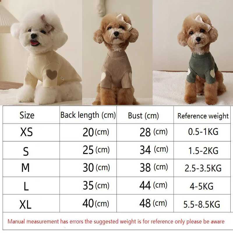 New Shirt Cat Pet Warm Clothes Pet Dog Clothes Base Designer Cute Love Bear Teddy Yorkshire Hoodie Puppy Clothing MWTJK01 X250928