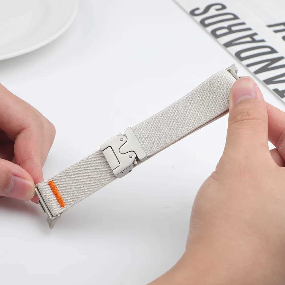 Parachute Strap For Samsung Galaxy Watch 8 40mm 44mm stretch Nylon correa pulseira Bracelet for Galaxy Watch 8 classic Band 46mm W250928