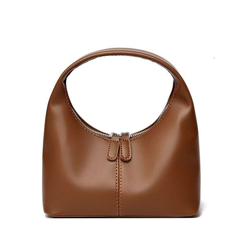 Women's Stylish Hobo Shoulder Bag - Soft PU Leather Small Handbag With Zipper Closure, Multiple Pockets, Lightweight & Versatile For Daily Use